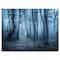 Designart - Spring Foggy Forest Trees - Landscape Photography Canvas Print